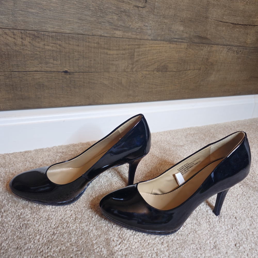 Merona Black Patent Heels US 7